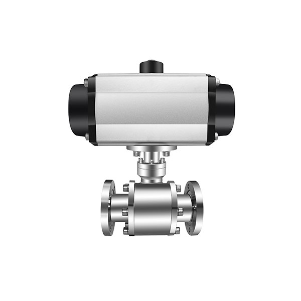 Pneumatic vacuum (pressure) ball valve